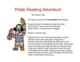 Pirate Dolch Sight Word Game First Grade
