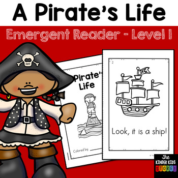 Preview of Pirate Emergent Reader