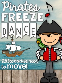 Preview of Brain Breaks - Pirate Freeze Dance