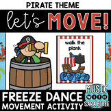Pirate Freeze Dance (With GIFS) - {Music and Non-Music Cla