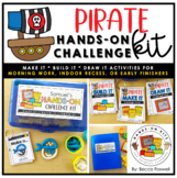 Pirate Hands-On Challenge Kit | Morning Work | Indoor Rece