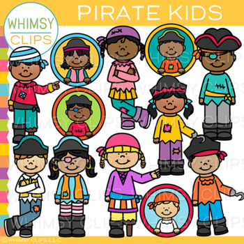 Kids Pirate Clip Art – Whimsy Clips