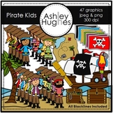 Pirate Kids Clipart [Ashley Hughes Design]