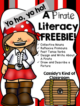 Preview of Pirate Literacy FREEBIE