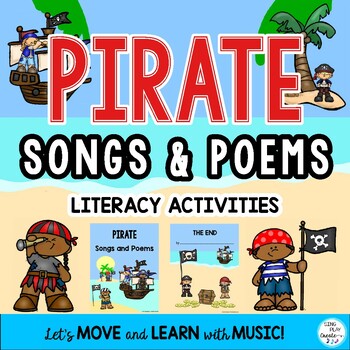 Preview of Pirate: Literacy Songs, Chants, Poems, ELA Activities
