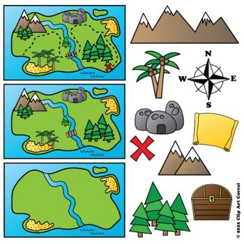 treasure map for kids