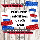 Pop-Pop Adding 1-10 - Printable Addition Game for use with