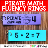 Pirate Math - Fluency Rings Sums to 10