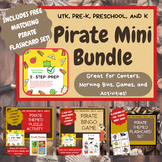 Pirate Mini Bundle (Bingo and Puzzles) for UTK, Preschool,
