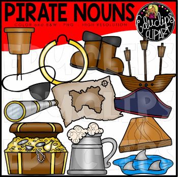 Pirates Clip Art Set {Educlips Clipart}