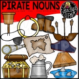 Pirate Nouns Clip Art Set {Educlips Clipart}