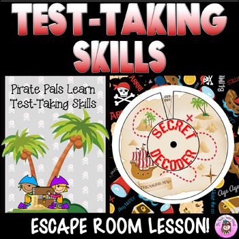 Preview of Test-Taking Skills & Strategies ESCAPE ROOM Standardized Testing Prep Lesson
