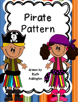 Preview of Pirate Pattern Freebie