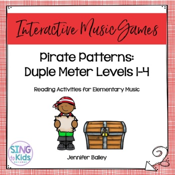 Preview of Pirate Patterns:  Duple Meter Levels 1-4