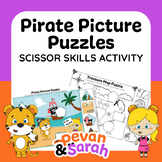 Pirate Picture Puzzles | Scissor Skills Activity | Cutting