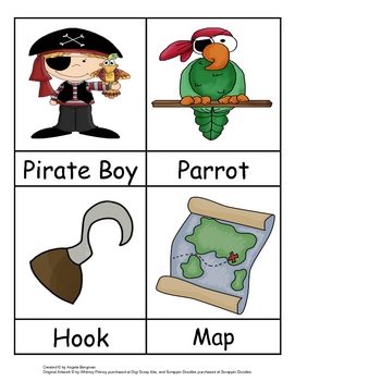 Pirate Preschool Printable - Unit by Preschool Discoveries | TpT