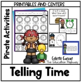 Telling Time | Pirates | Printables and Centers