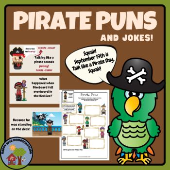 Preview of Pirate Puns and Jokes