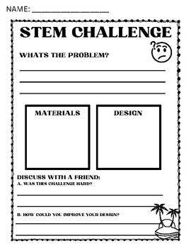 Preview of Pirate STEM Challenge