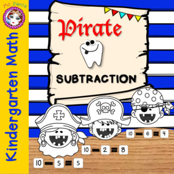 Preview of Pirate Subtraction  (Distance Learning)