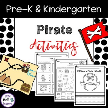 Preview of Pirate Theme Activities - Printables
