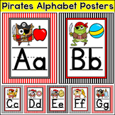 Pirate Theme Alphabet Posters