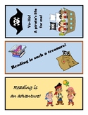 Pirate Theme Bookmarks