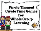 Pirate Theme Circle Time Carpet Time Games for Preschool &