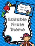 Pirate Theme Editable