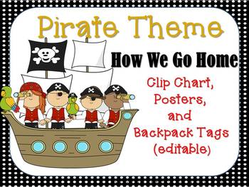 Preview of Pirate Theme How We Go Home