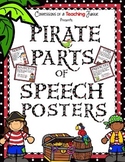 Pirate Theme Parts of Speech Posters Set