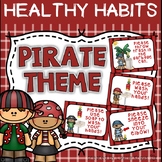 Pirate Theme Posters Healthy Habits