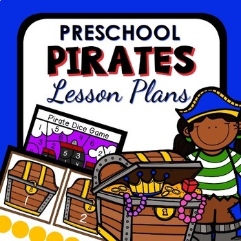 Preview of Pirate Theme Preschool Lesson Plans