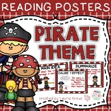Pirate Theme Reading Comprehension Posters