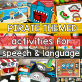 Pirate Themed Activities for Speech and Language Therapy |