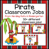 Pirate Themed Classroom Jobs Signs