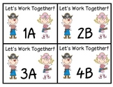 Pirate Themed Cooperative Learning Desk Tags