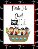 Pirate Themed Job Chart