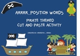 Pirate Themed Position Word Activity