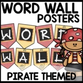 Word Wall Classroom Decor Pirate Themed | Pirate themed Word Wall