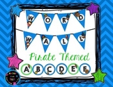 Pirate Themed Word Wall Banner and Letters