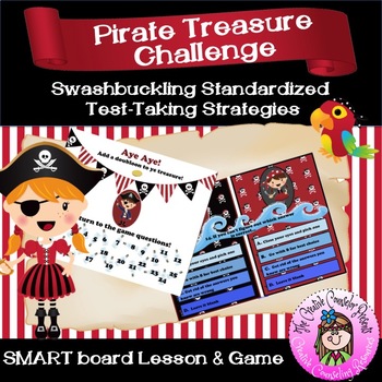 Preview of Testing Prep Standardized Test Taking Skills Strategies Tips Pirate Game Lesson