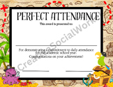 Pirate/Treasure Chest Theme Certificate of Attendance