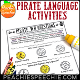 Pirate Language Activities for Speech Therapy