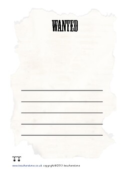 Pirate Wanted Poster by Teachers' Time Store | TPT
