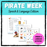 Pirate Week - Speech & Language Packet
