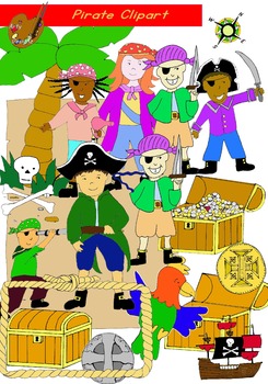 Preview of Pirate clip art