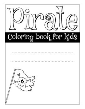 Preview of Pirate coloring book
