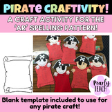 Pirate craft activity - ('ar' spelling craft)