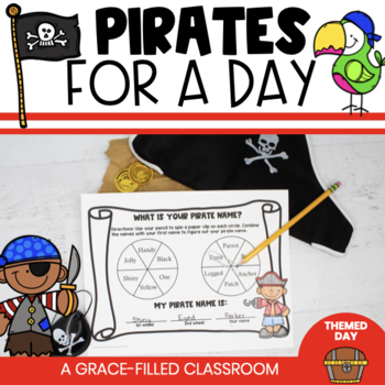 Preview of Pirate for the Day Activities